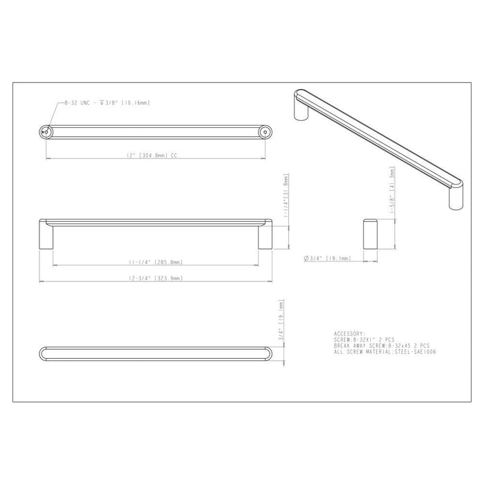 Gibson Cabinet Pull from Elements