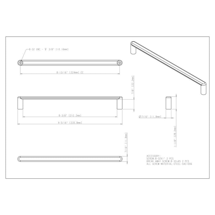 Gibson Cabinet Pull from Elements