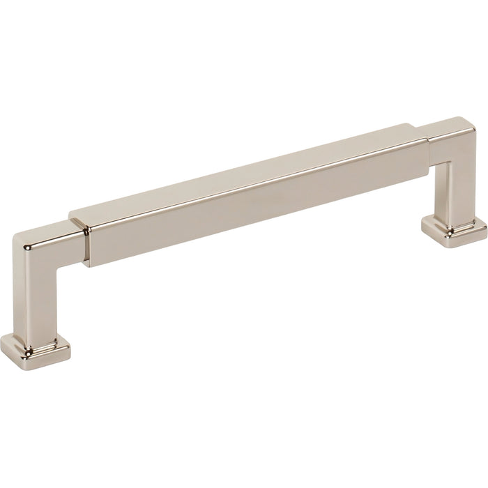 Jeffrey Alexander Nash Cabinet Pull (Model 229) - Polished Nickel, 128 mm