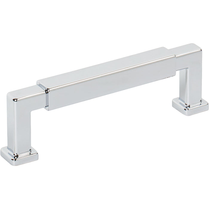 Jeffrey Alexander Nash Cabinet Pull (Model 229) - Polished Chrome, 96 mm