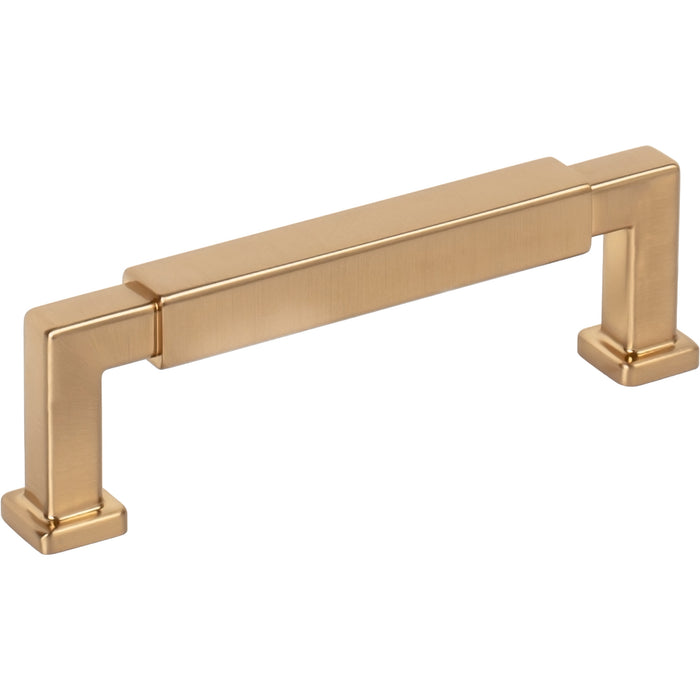 Jeffrey Alexander Nash Cabinet Pull (Model 229) - Satin Bronze, 96 mm