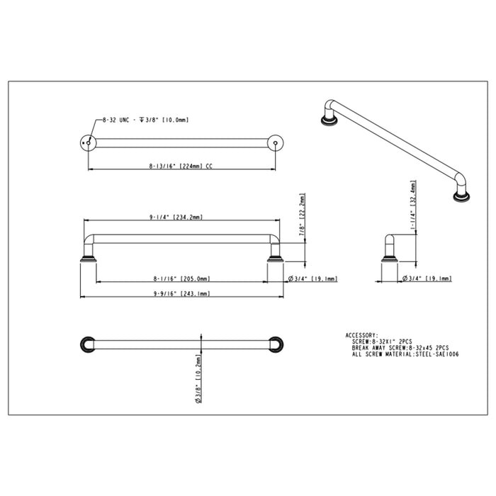 Davis Cabinet Pull by Jeffrey Alexander