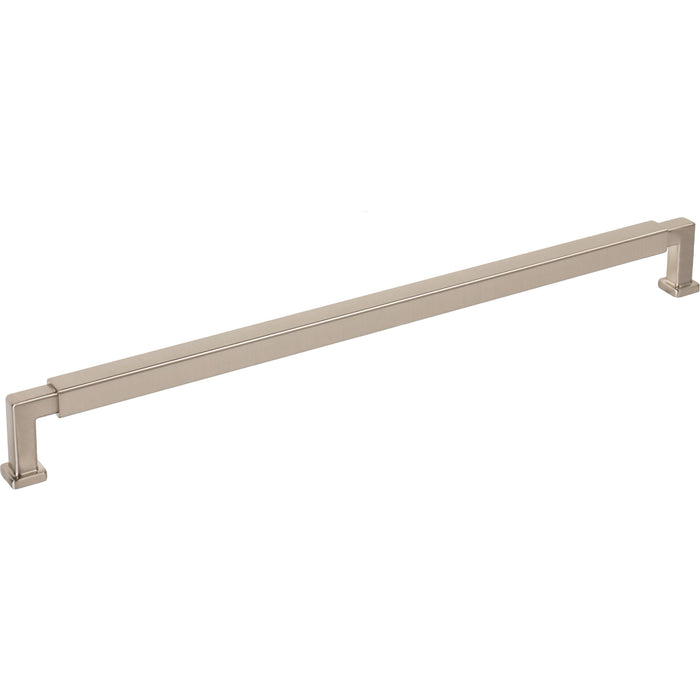 Jeffrey Alexander Nash Cabinet Pull (Model 229) - Satin Nickel, 305 mm