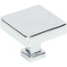 Jeffrey Alexander Nash Cabinet Knob (Model 229) - Polished Chrome