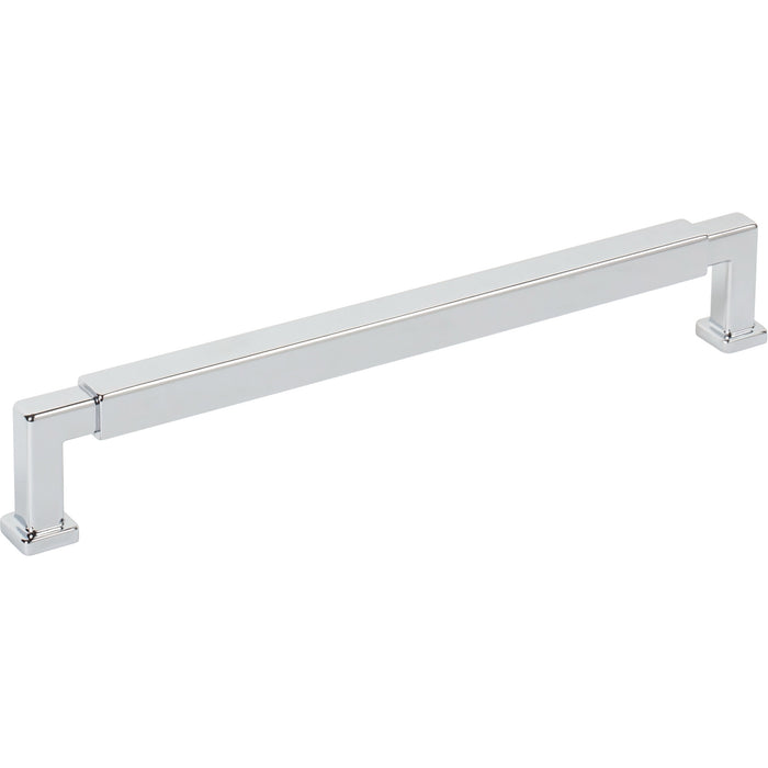 Jeffrey Alexander Nash Cabinet Pull (Model 229) - Polished Chrome, 192 mm