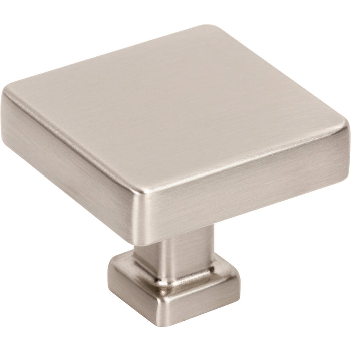 Jeffrey Alexander Nash Cabinet Knob (Model 229) - Satin Nickel