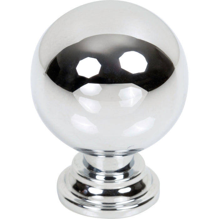 Jeffrey Alexander Davis Cabinet Knob (Model 387) - Polished Chrome