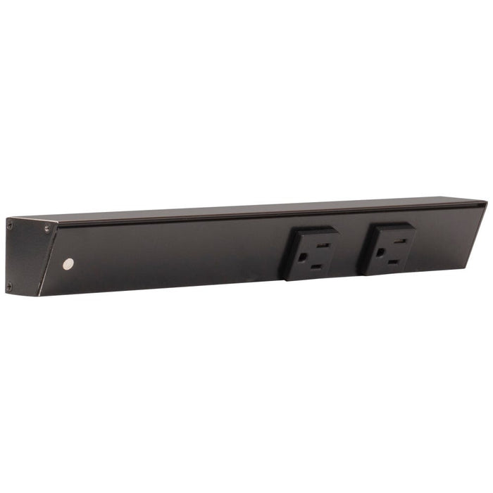 Task Lighting Slim Profile APT Series Under-Cabinet Angled Power Strip
