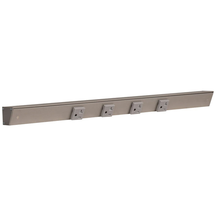 Task Lighting Slim Profile APT Series Under-Cabinet Angled Power Strip