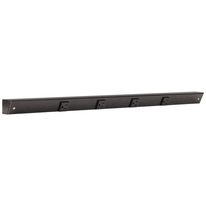 Task Lighting Slim Profile APT Series Under-Cabinet Angled Power Strip