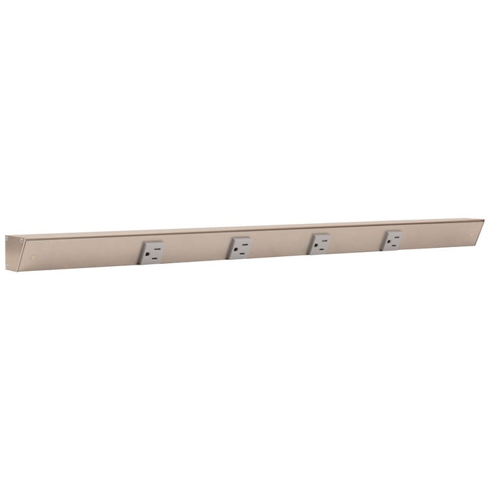 Task Lighting Slim Profile APT Series Under-Cabinet Angled Power Strip