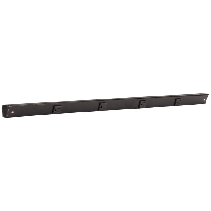 Task Lighting Slim Profile APT Series Under-Cabinet Angled Power Strip