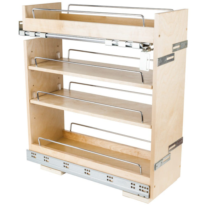 "No Wiggle" Base Cabinet Soft-Close Pullout | Patented Anti-Wobble Kitchen Cabinet Organizer