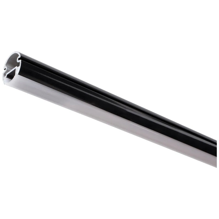 Task Lighting & Power Lighted Closet Rod with Aluminum Profile and Frosted Lens