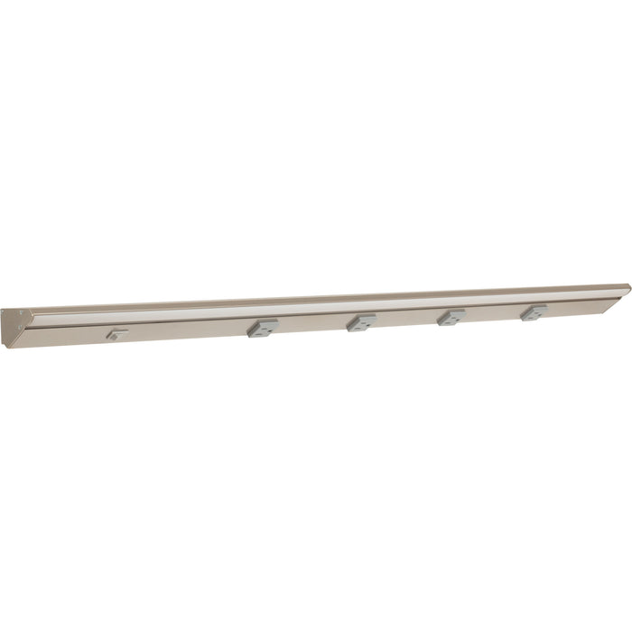 Task Lighting DV Series Single White Lighted Power Strip | Built-In Power Under-Cabinet LED Lighting & Outlets