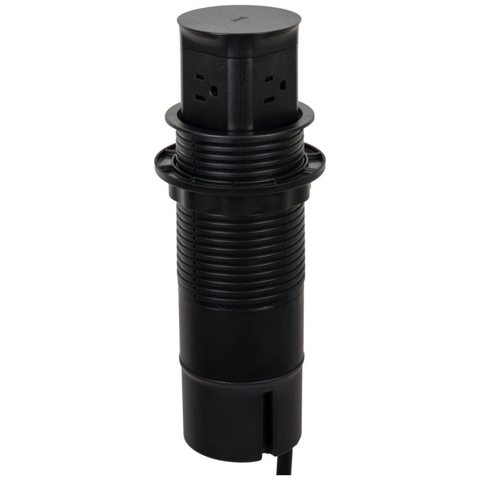 Task Lighting Pop-Up Countertop Outlet | 2023 NEC Compliant | ETL Listed | Kitchen Island Power