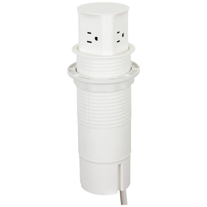 Task Lighting Pop-Up Countertop Outlet | 2023 NEC Compliant | ETL Listed | Kitchen Island Power