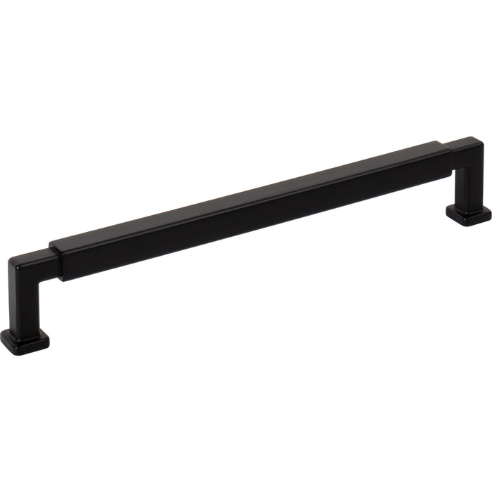 Jeffrey Alexander Nash Cabinet Pull (Model 229) - Matte Black, 192 mm