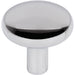 Jeffrey Alexander Loxley Cabinet Knob (Model 329) - Polished Chrome