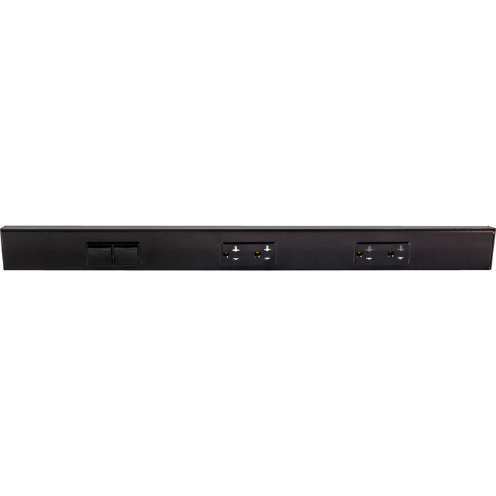 Task Lighting TRS Series Under Cabinet Angled Power Strip with Switch