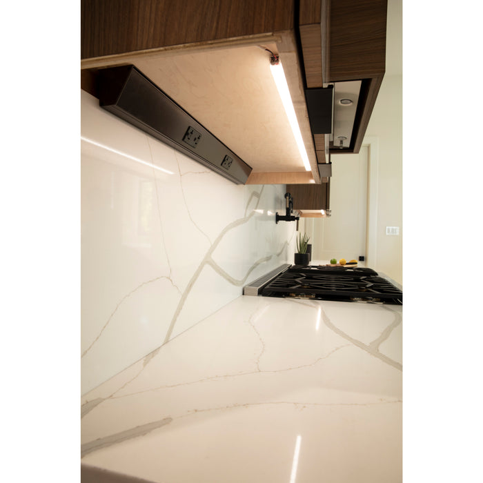 Task Lighting LV2P Flat Linear Fixture, 225 Lm/Ft