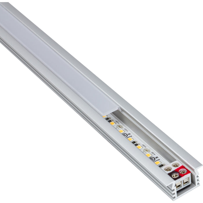 Task Lighting LV2P Recessed Linear Fixture, 225 Lm/Ft