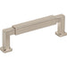 Jeffrey Alexander Nash Cabinet Pull (Model 229) - Satin Nickel, 96 mm