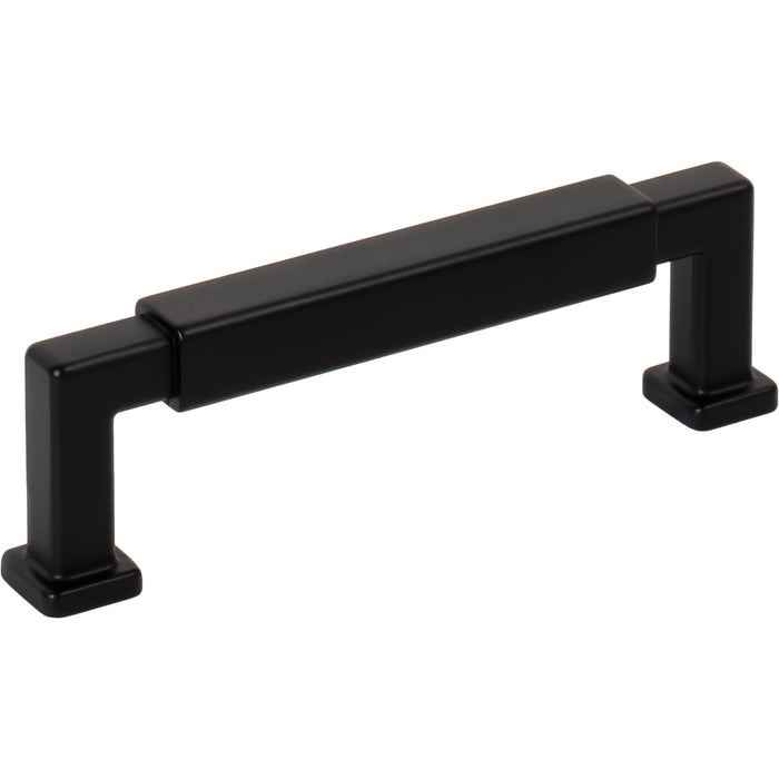 Jeffrey Alexander Nash Cabinet Pull (Model 229) - Matte Black, 96 mm