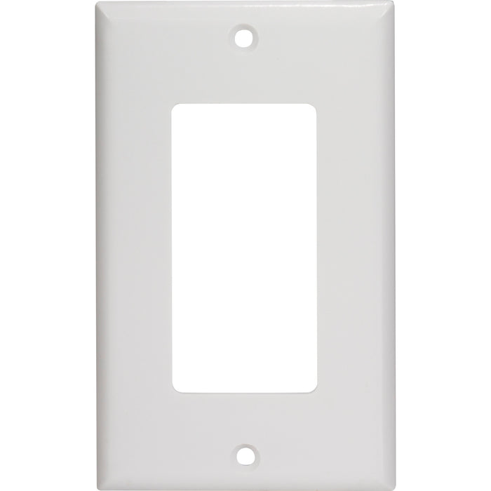 Task Lighting Decora Style Wall Plate - White
