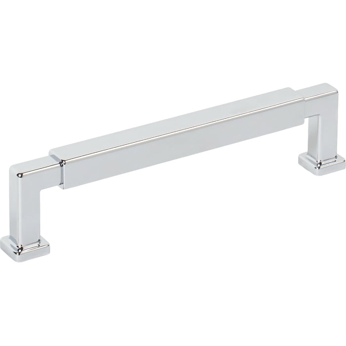 Jeffrey Alexander Nash Cabinet Pull (Model 229) - Polished Chrome, 128 mm