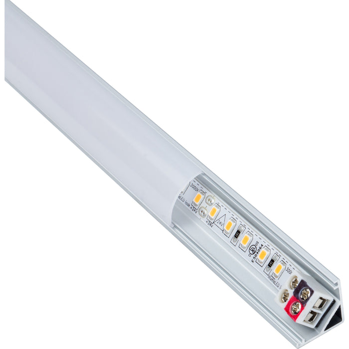 Task Lighting LV2P Angled Linear Fixture, 225 Lm/Ft
