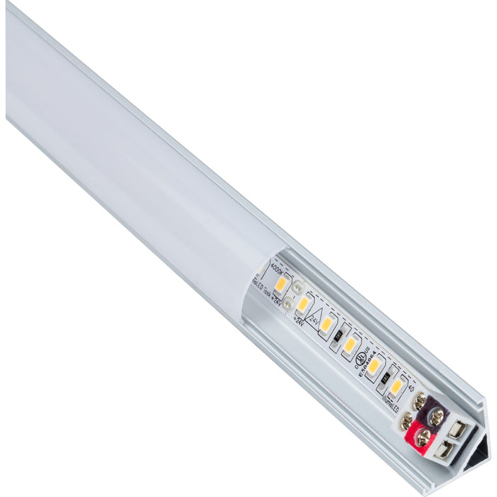 Task Lighting LV2P Angled Linear Fixture, 225 Lm/Ft