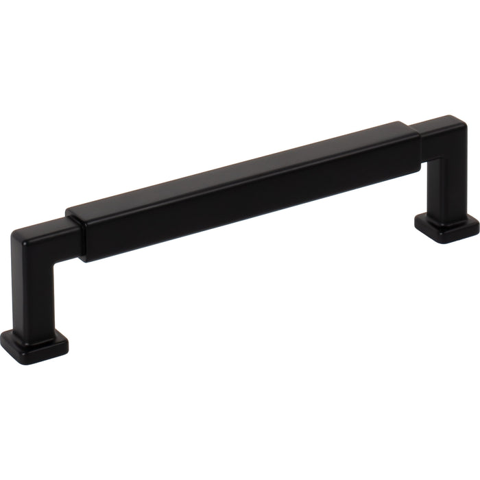 Jeffrey Alexander Nash Cabinet Pull (Model 229) - Matte Black, 128 mm