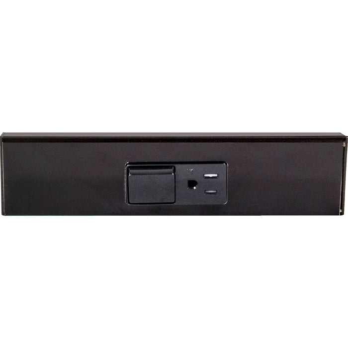 Task Lighting TRS Series Under Cabinet Angled Power Strip with Switch
