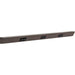 Task Lighting TR Series Angled Power Strip with Switch - Bronze, 36", Switch on Left