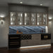 Task Lighting RM Series Single White Lighted Power Strip | Under-Cabinet LED Lighting & Hardwired Power