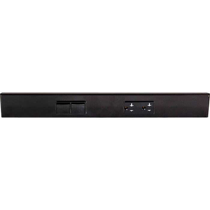 Task Lighting TRS Series Under Cabinet Angled Power Strip with Switch