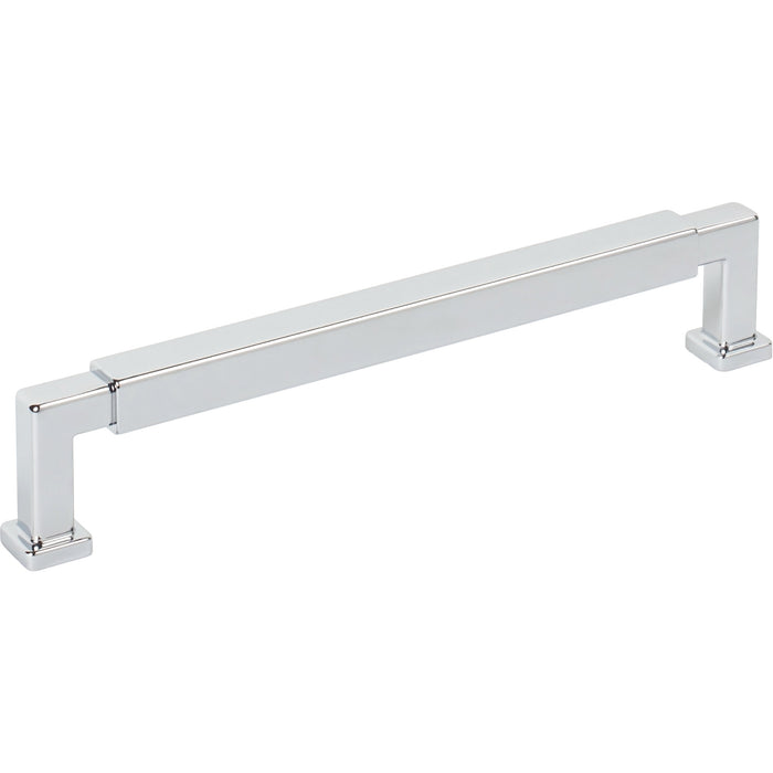 Jeffrey Alexander Nash Cabinet Pull (Model 229) - Polished Chrome, 160 mm