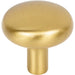 Jeffrey Alexander Loxley Cabinet Knob (Model 329) - Brushed Gold