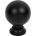 Jeffrey Alexander Davis Cabinet Knob (Model 387) - Matte Black