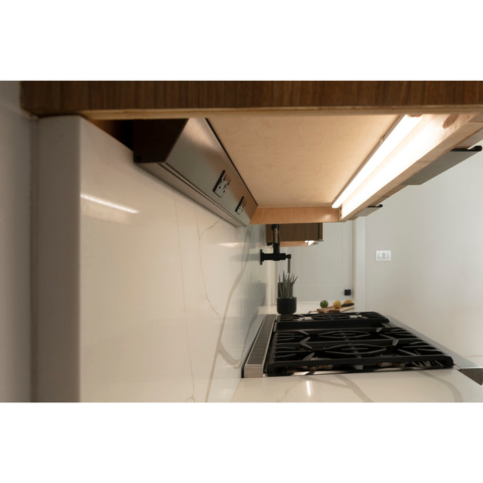 Task Lighting LV2P Flat Linear Fixture, 225 Lm/Ft