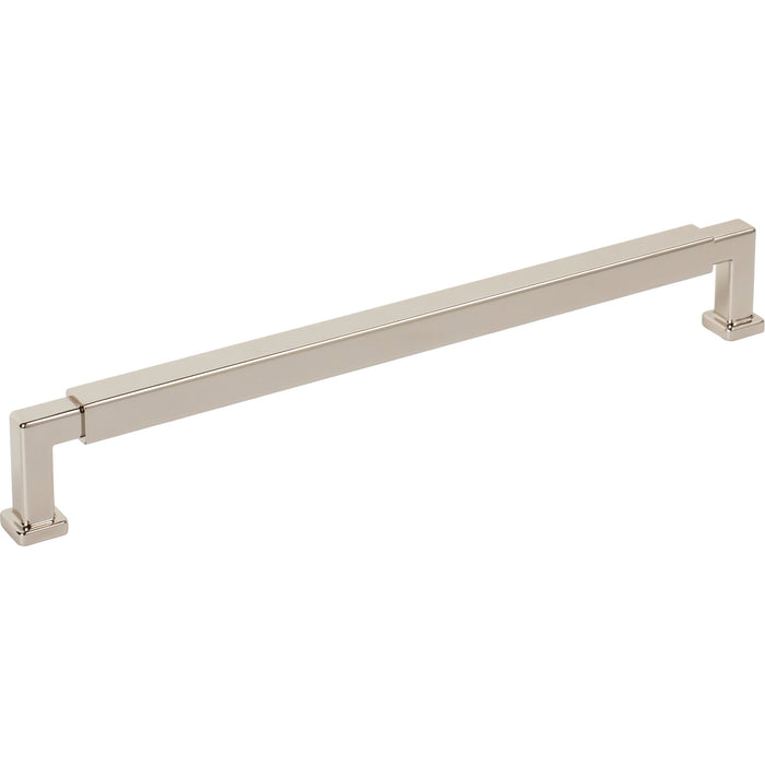 Jeffrey Alexander Nash Cabinet Pull (Model 229) - Polished Nickel, 224 mm