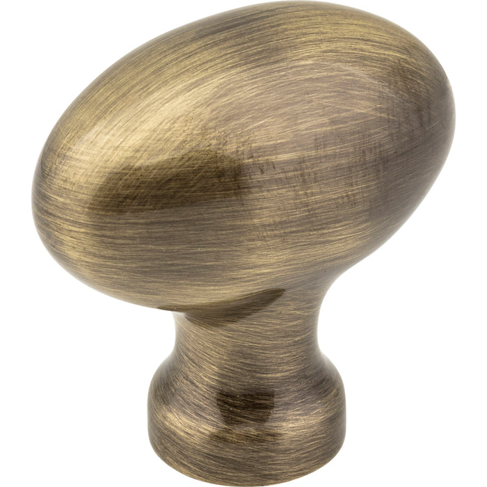 Jeffrey Alexander Lyon Cabinet Knob (Model 3991) - Brushed Antique Brass