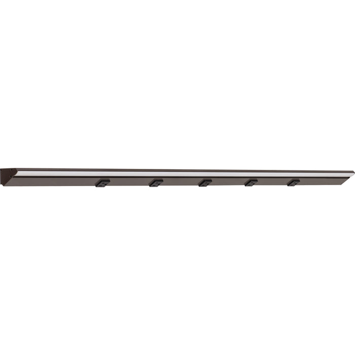 Task Lighting RM Series Single White Lighted Power Strip | Under-Cabinet LED Lighting & Hardwired Power
