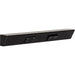 Task Lighting TR Series Angled Power Strip with Switch - Black, 18", Switch on Right