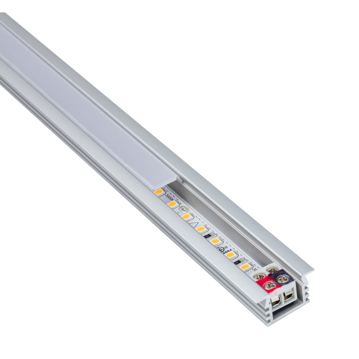 Task Lighting LV2P Recessed Linear Fixture, 225 Lm/Ft