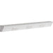 Task Lighting TR Series Angled Power Strip with Switch - White, 24", Switch on Left