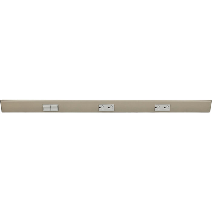 Task Lighting TRS Series Under Cabinet Angled Power Strip with Switch