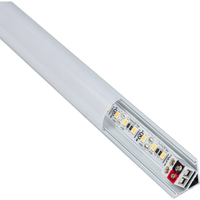 Task Lighting LV2P Angled Linear Fixture, 225 Lm/Ft
