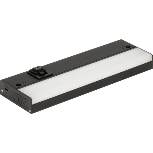Task Lighting 120V Bar Light, Dimmable & 3-Color Selectable - Black, 9-1/2"